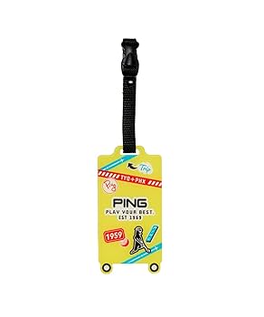 Amazon.co.jp: PING ピン AC-F2501 ネームタグ 名札 ゴルフ 2025